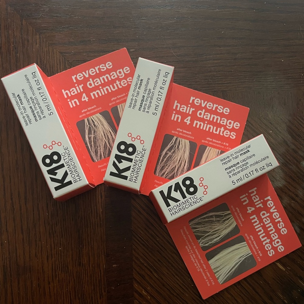 K18 Hair Repair Treatment Mask Bundle